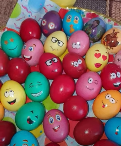 Painting Easter Eggs